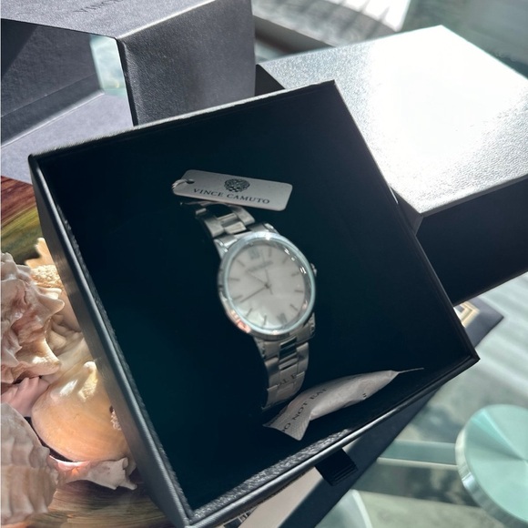 VINCE CAMUTO Women's Mother of Pearl Watch (Ayla) NIB MSRP$160 - Picture 2 of 4